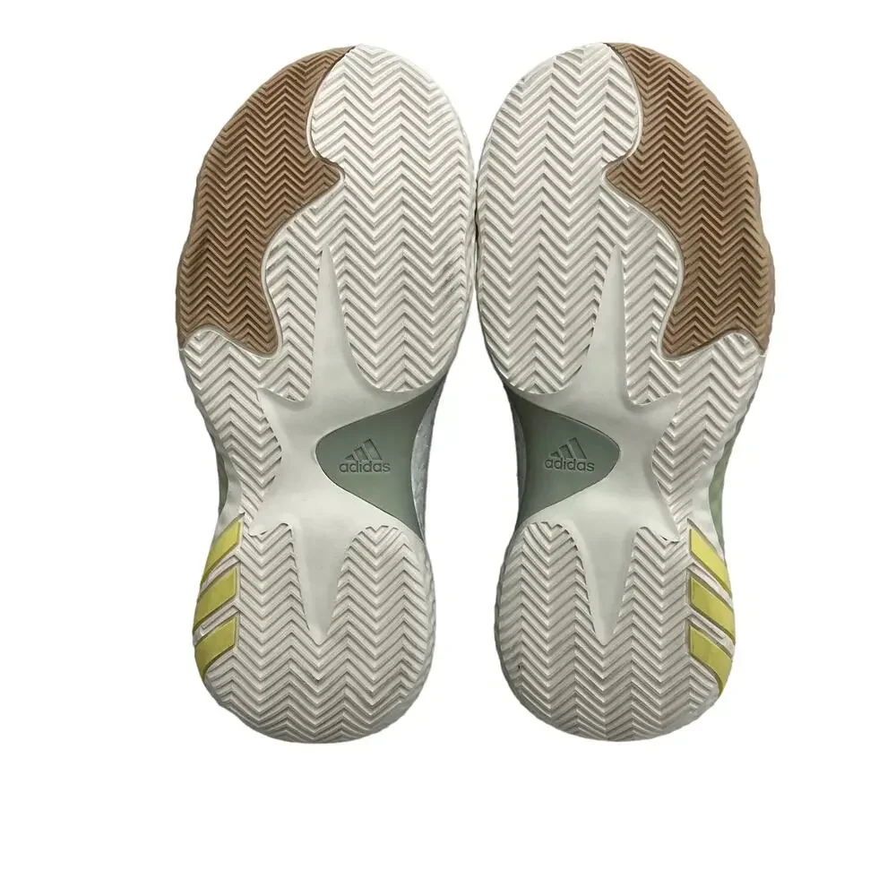 Adidas Men's Harden Vol. 6 Basketball Shoes Green Yellow Brown V6 Size 6 New